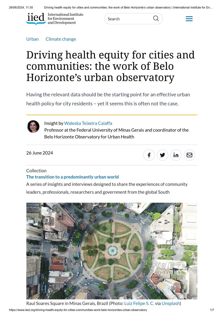 Driving health equity for cities and communities_ the work of Belo Horizonte’s urban observatory _ International Institute for Environment and Development-páginas-excluídas